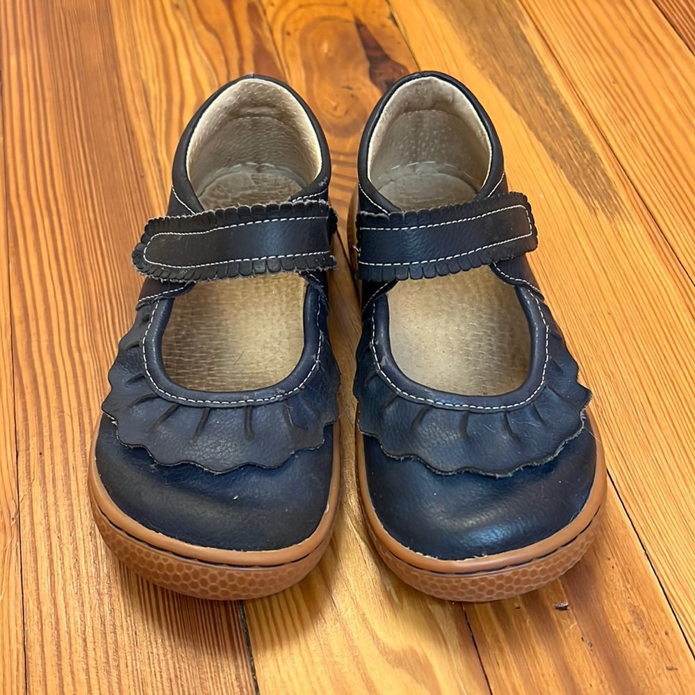 Navy blue Livie and Luca shoes